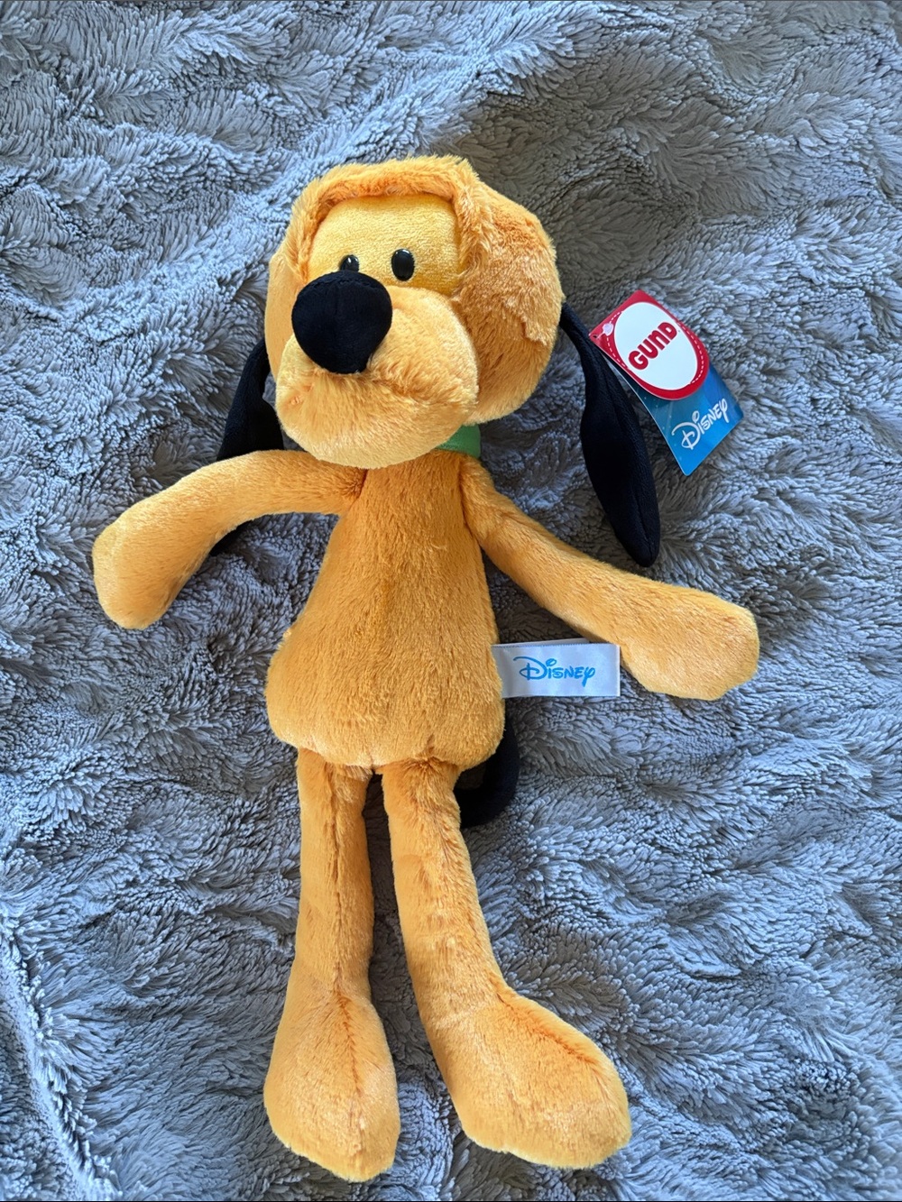 GUND x Disney Pluto Plush Dog Toy with Black Ears